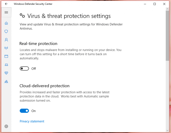 How to disable Windows Defender on Windows 10?