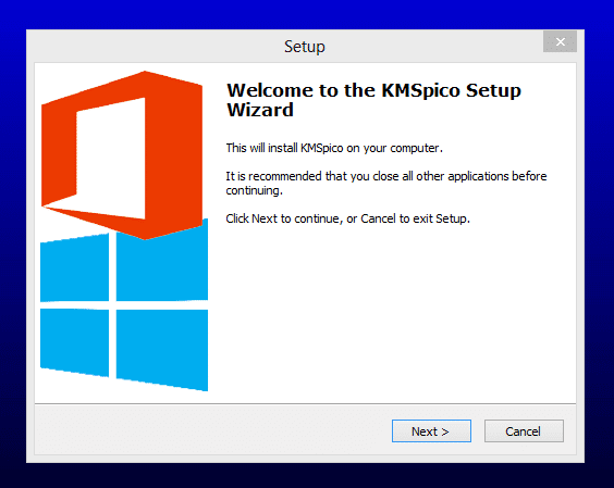 Installing KMSpico for Office
