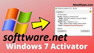 Windows 7 Activator Crack + Product Key Free Download 2022 Latest
