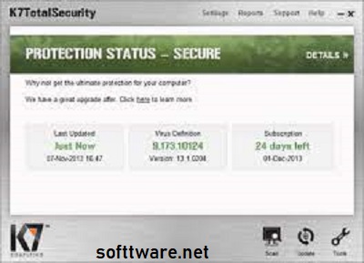 K7 Total Security 16.0.0521 Crack + Activation Key Free Download 2021
